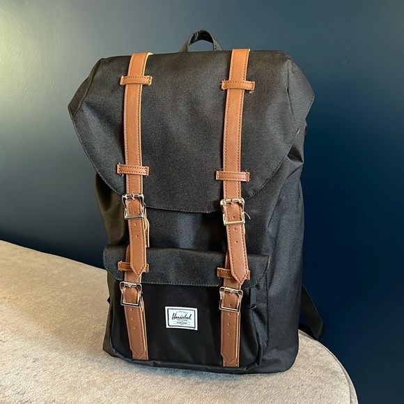 Herschel Supply Company Handbags - NWT Herschel Supply Co. Little America Backpack Mid-Volume 17L Black